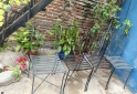 Hogar - Cuatro sillas de hierro - En Venta