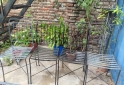 Hogar - Cuatro sillas de hierro - En Venta