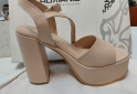 Indumentaria - Sandalias nude plataforma - En Venta