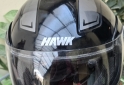 Accesorios para Motos - VENDO CASCO NEGRO  MARCA HAWK MEDIANO - En Venta