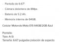 Telefon�a - MOTOROLA E15,NUEVO,LIQUIDO!!! - En Venta