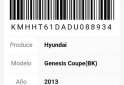 Autos - Hyundai G�nesis 2013 Nafta 22000Km - En Venta