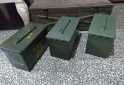 Herramientas - Caja Met�lica De Municiones Rezago Ejercito - En Venta