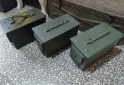 Herramientas - Caja Met�lica De Municiones Rezago Ejercito - En Venta