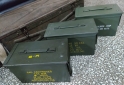 Herramientas - Caja Met�lica De Municiones Rezago Ejercito - En Venta