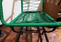 Hogar - SILLON REPOSERA MECEDORA DE HIERRO Y SOGA PVC VERDE - En Venta