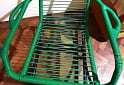 Hogar - SILLON REPOSERA MECEDORA DE HIERRO Y SOGA PVC VERDE - En Venta