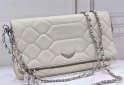 Indumentaria - Cartera Zadig & Voltaire Blanca - En Venta