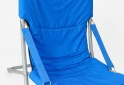 Hogar - Reposeras plegables de tela color azul - En Venta