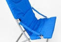 Hogar - Reposeras plegables de tela color azul - En Venta