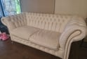 Hogar - Sill�n Chesterfield 3 cuerpos. Cuerina aeron�utica - En Venta