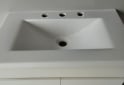 Hogar - Vanitory Blanco - Bacha Marmolina - En Venta