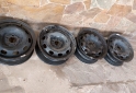 Accesorios para Autos - 4 LLANTAS DE CHAPA VW 5X100 LISTAS PARA USAR - En Venta
