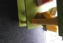 Otros - Mesa 3estantes melamina verde 1.05cmlargo x 0.50cm profundidad - En Venta