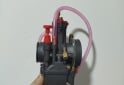Accesorios para Motos - Carburador cortina plana 34mm con bomba de pique, tobera y chiclers, todo nuevo - En Venta