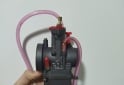 Accesorios para Motos - Carburador cortina plana 34mm con bomba de pique, tobera y chiclers, todo nuevo - En Venta