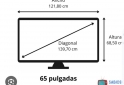 Electr�nica - TV LED 65" Un65mu6100 4k UHD Smart - En Venta