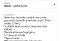 Hogar - FUTON DE GUATAMBU LUSTRADO(NO pino). - En Venta