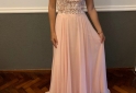 Indumentaria - Vestido de graduacion/15 largo rosa claro - En Venta
