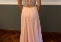 Indumentaria - Vestido de graduacion/15 largo rosa claro - En Venta