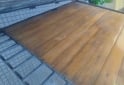 Hogar - Portón de ángulos y madera - En Venta