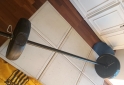 Deportes - Barra Recta con Topes y 10 Kg de Discos - En Venta