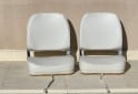 Otros (Náutica) - SILLA NAUTICA BLANCA CON RESPALDO PLEGABLE - En Venta
