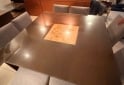 Hogar - Juego mesa y 8 sillas madera impecable - En Venta
