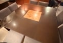 Hogar - Juego mesa y 8 sillas madera impecable - En Venta