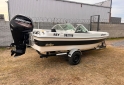Embarcaciones - Robinson mantra 2013 Mercury 90 4t 2019 260 hs trailer rutero., eco sonda escalera, lona u$s11500 nautistore 📞3416250392 - En Venta