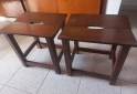 Hogar - Banquetas bajas de algarrobo - En Venta