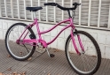 Deportes - SPORT MOTO: BICICLETA PLAYERA MARCA: NAROL. MODELO: BEACH CRUISER. RODADO: 24. SEMINUEVA UNICA. - En Venta