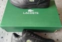 Indumentaria - Zapatillas Lacoste cuero black - En Venta