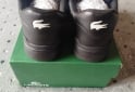 Indumentaria - Zapatillas Lacoste cuero black - En Venta