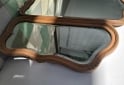 Hogar - Espejo tríptico antiguo | Cedro natural | Cristal biselado - En Venta