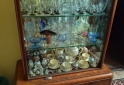 Hogar - Mueble Bazarera Antigua Americana Impecable + Cristaler�a Completa - En Venta