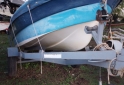 Embarcaciones - CASCO FIBRA PESCADOR WOTAN 13 C MOTOR 25HP - En Venta