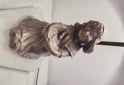 Hogar - Vendo velador antiguo muñeca bronce y base de mármol - En Venta