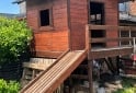 Hogar - Casita de madera infantil con puente y escaleras 3415632927 - En Venta
