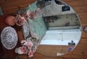 Hogar - Cómoda con espejo redondo antiguo de año 1930 - En Venta
