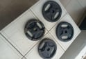 Deportes - Cuatro Discos de Fundición de 5 Kg con Agarre - En Venta