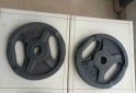 Deportes - Cuatro Discos de Fundición de 5 Kg con Agarre - En Venta