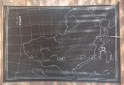 Otros - Mapas escolares antiguos para decoraci�n - En Venta