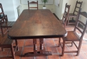 Hogar - Mesa de Algarrobo con sillas - En Venta