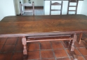 Hogar - Mesa de Algarrobo con sillas - En Venta