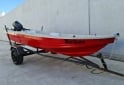 Embarcaciones - Lancha pirahan 450 con motor 15 hp - En Venta