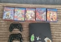 Electrónica - Playstation 4 slim con juegos y yoistickcs incluidos - En Venta