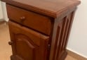 Hogar - LEER Cama 1 pza + mesita luz + baile ruta algarrobo macizo sin detalles! - En Venta