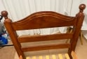 Hogar - LEER Cama 1 pza + mesita luz + baile ruta algarrobo macizo sin detalles! - En Venta