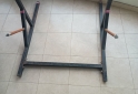 Deportes - Excelente Rack para Sentadillas y Dominadas con Soporte de Discos Super Fuerte Impecable Estado - En Venta